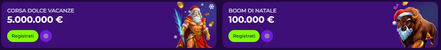 Tornei di Gambloria Casino con premi e classifiche
